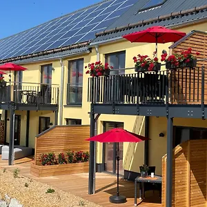 Chalet-ferienwohnung Aehrenglueck, 70 Qm, Wellness/fitness/sauna - Bergroedelhof Feilitzsch